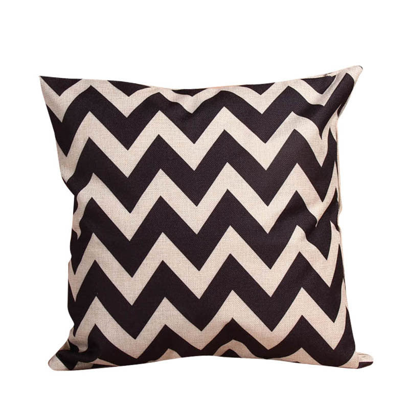 Fashion Home Decorative Linen Cotton Blended Crown Throw Pillow Case 5 Styles Square Home Accessories 43cm x 43cm-Dollar Bargains Online Shopping Australia