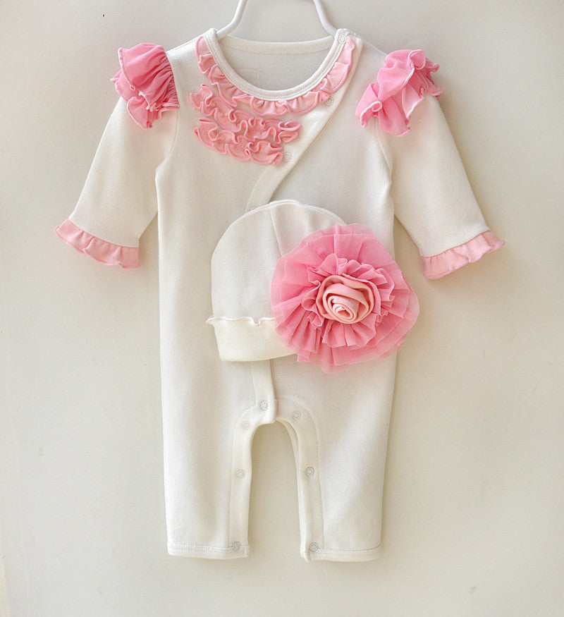 fashion bow t shirt+dot overalls two pieces baby toddler girl clothing clothes bodysuits new born cotton set - CelebritystyleFashion.com.au online clothing shop australia