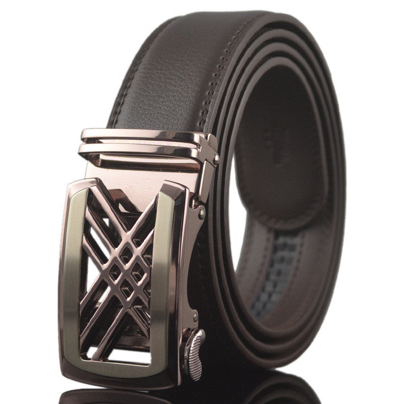 men automatic buckle brand designer leather belt business belt mens strap high quality and luxury cummerbund - CelebritystyleFashion.com.au online clothing shop australia