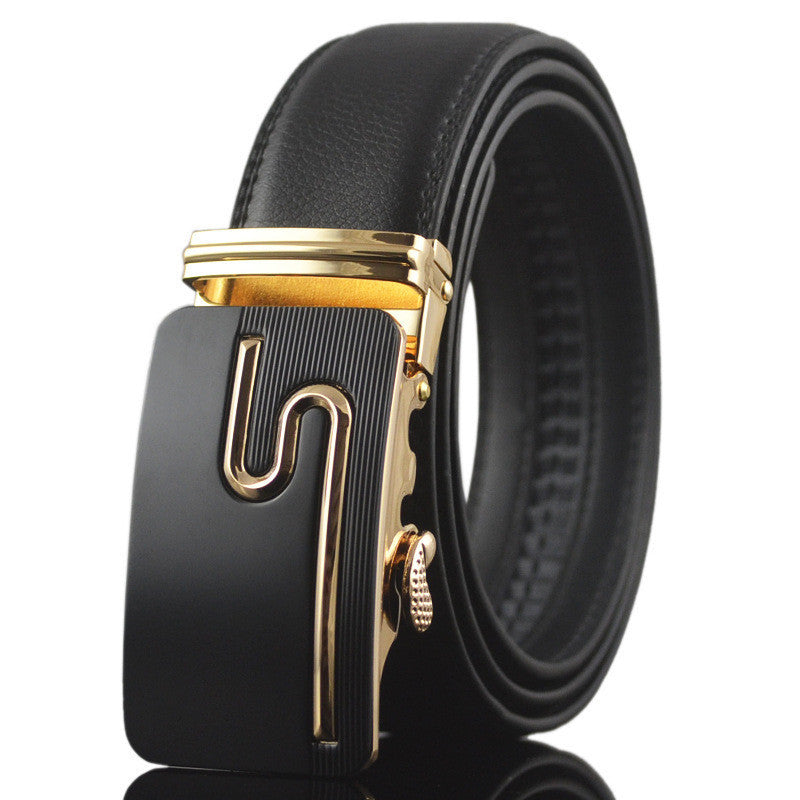 men automatic buckle brand designer leather belt business belt mens strap high quality and luxury cummerbund - CelebritystyleFashion.com.au online clothing shop australia