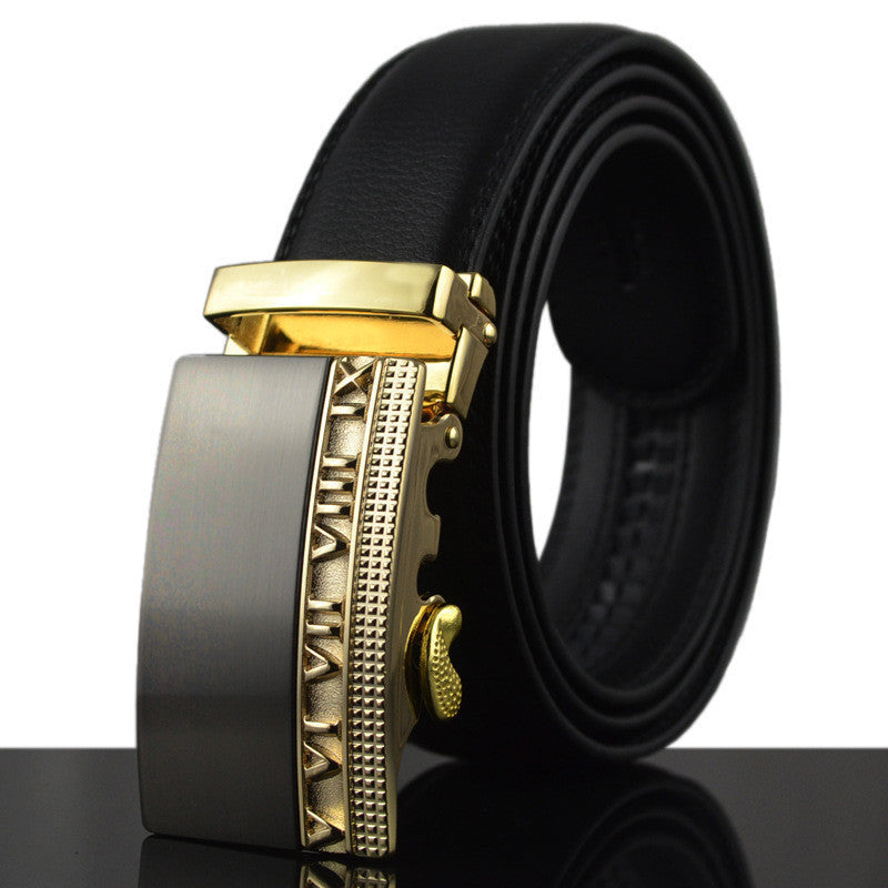 men automatic buckle brand designer leather belt business belt mens strap high quality and luxury cummerbund - CelebritystyleFashion.com.au online clothing shop australia