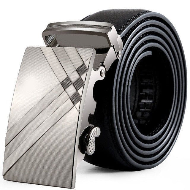 men automatic buckle brand designer leather belt business belt mens strap high quality and luxury cummerbund - CelebritystyleFashion.com.au online clothing shop australia