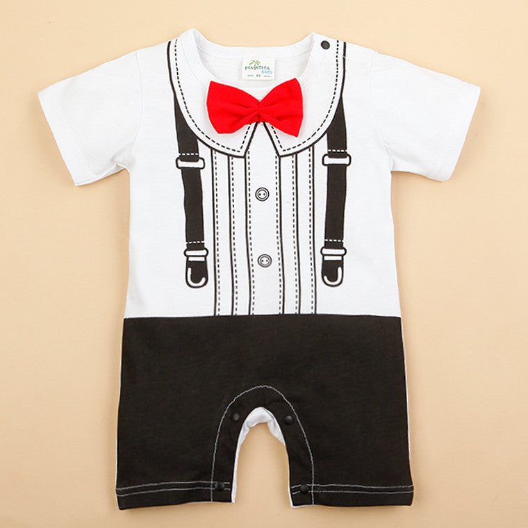 Baby Rompers Animal Cartoon Cotton Baby Wear Summer Short-Sleeved Infant Jumpsuit Boy Girl Baby Clothing Newborn Bebe Bib Romper - CelebritystyleFashion.com.au online clothing shop australia