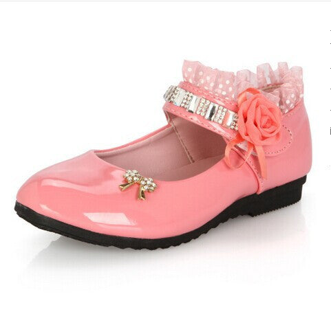 female child black leather performance shoes female child white leather princess single shoes - CelebritystyleFashion.com.au online clothing shop australia