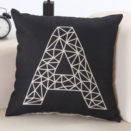 European Christmas Cushion Home Car Throw Pillows Cases Cotton and Linen Pillows Decorative Throw Pillowcase-Dollar Bargains Online Shopping Australia