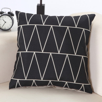 European Christmas Cushion Home Car Throw Pillows Cases Cotton and Linen Pillows Decorative Throw Pillowcase-Dollar Bargains Online Shopping Australia