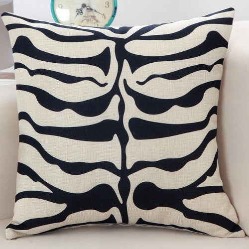 European Christmas Cushion Home Car Throw Pillows Cases Cotton and Linen Pillows Decorative Throw Pillowcase-Dollar Bargains Online Shopping Australia