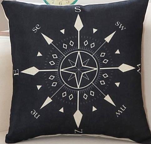 European Christmas Cushion Home Car Throw Pillows Cases Cotton and Linen Pillows Decorative Throw Pillowcase-Dollar Bargains Online Shopping Australia