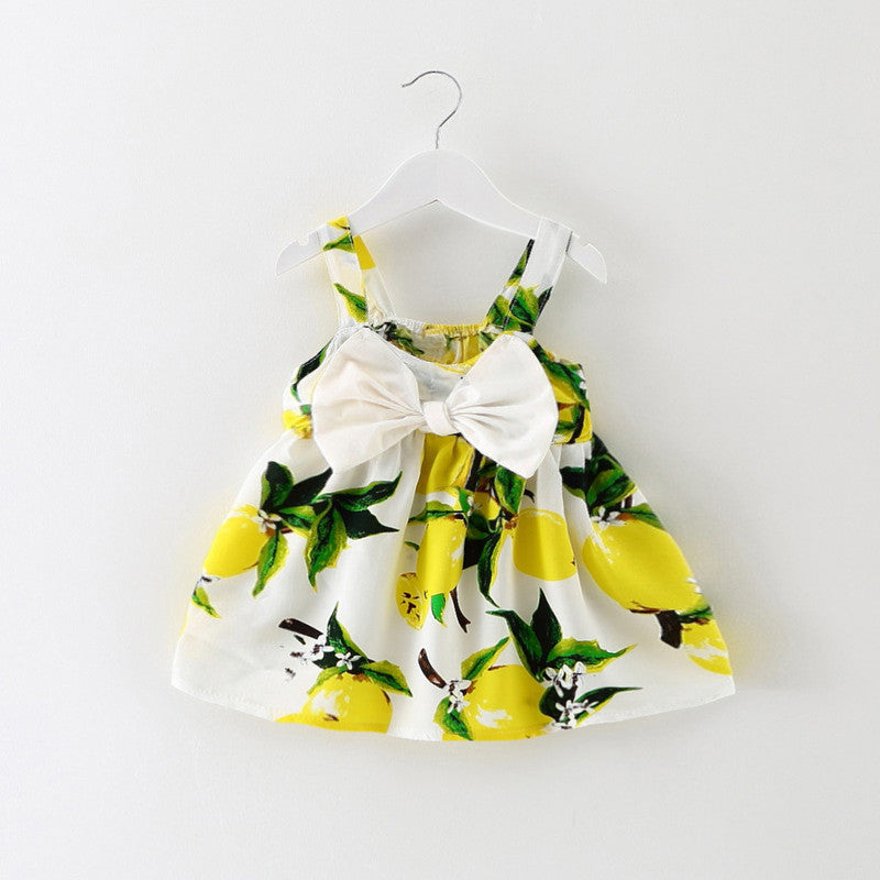 New 0-24M Baby Girl Dress Kids Clothing Summer Style Girls Casual Dresses Floral Print Infant Party Dress Designer Kids Clothes - CelebritystyleFashion.com.au online clothing shop australia