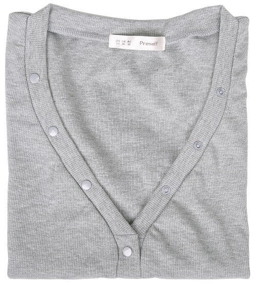 Preself Fall Women's Sexy Slim Short Cotton Knitted Bodycon Bandage Jumpsuit romper Bodysuit with Long Sleeve V-Neck One-Piece-Dollar Bargains Online Shopping Australia