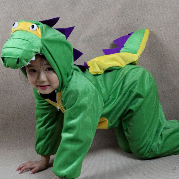 Cartoon Children Kids Animal Costume Cosplay Clothing Dinosaur Tiger Elephant Halloween Animals Costumes Jumpsuit for Boy Girl - CelebritystyleFashion.com.au online clothing shop australia