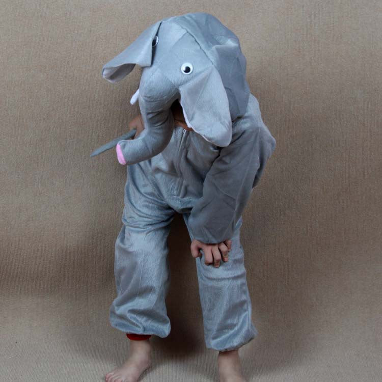 Cartoon Children Kids Animal Costume Cosplay Clothing Dinosaur Tiger Elephant Halloween Animals Costumes Jumpsuit for Boy Girl - CelebritystyleFashion.com.au online clothing shop australia