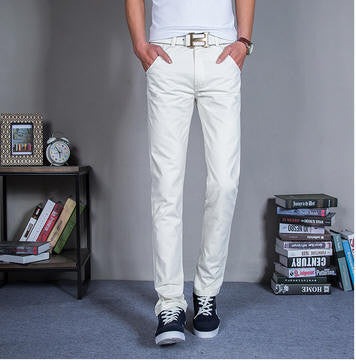 Brand mens pants khaki fashion men's pants casual cotton man pants supply fit straight trouserss black and khaki - CelebritystyleFashion.com.au online clothing shop australia