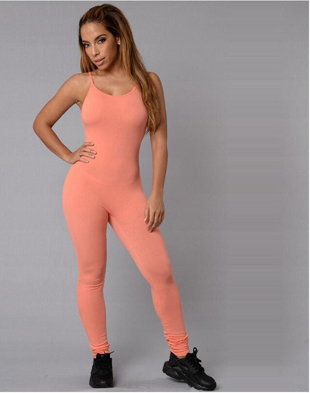 Sexy Jumpsuit Sleeveless For Women Jumpsuits Club Ladies Rompers Black Bandage Elastic Waistband - CelebritystyleFashion.com.au online clothing shop australia