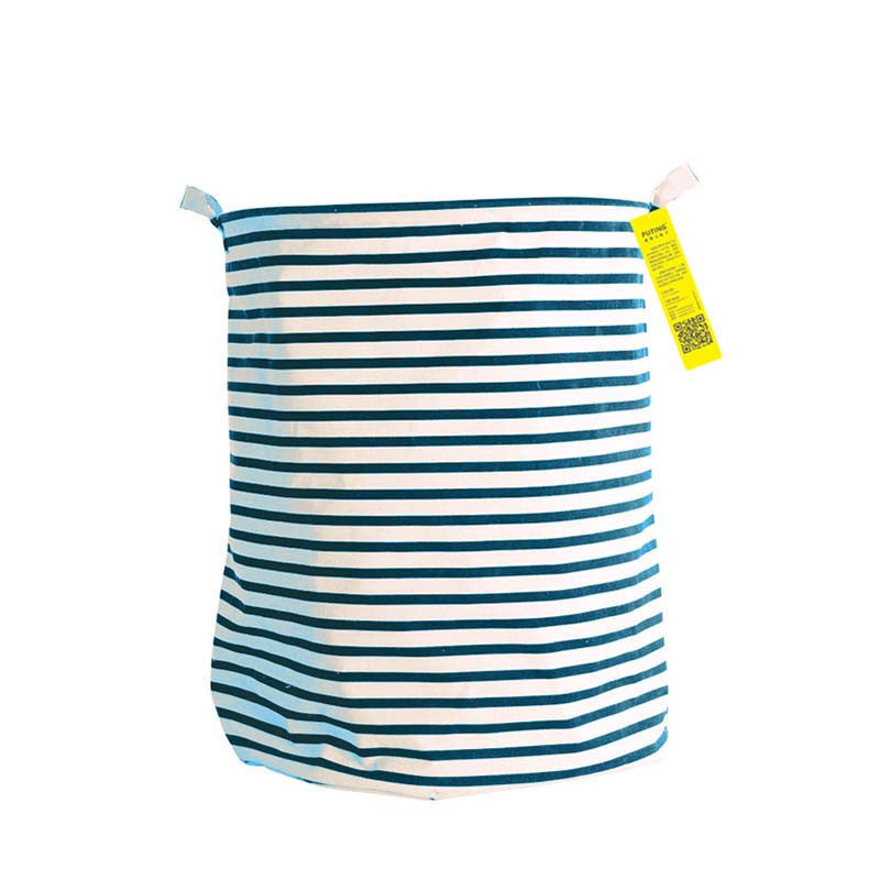 Unique Foldable Cotton Linen Washing Clothes Laundry Basket Bag Hamper Storage-Dollar Bargains Online Shopping Australia