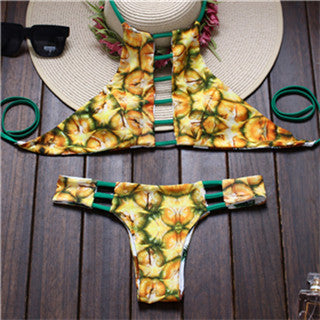 Reversible Lady Bandage Bikini Halter Swimsuit Bandeau Bikini Brazilian Maillot De Bain-Dollar Bargains Online Shopping Australia