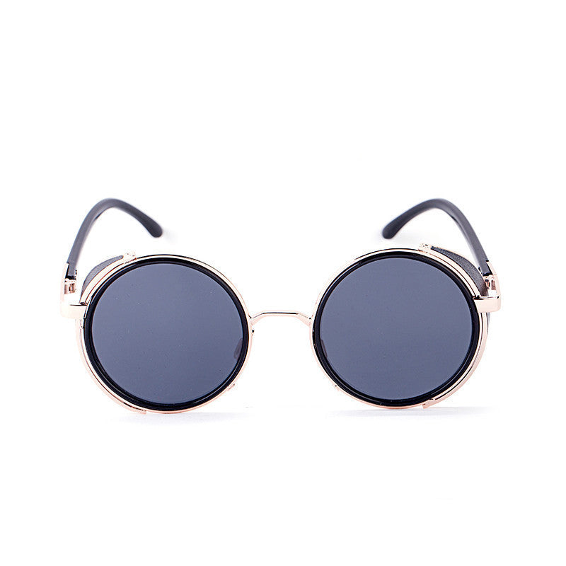 Steampunk Retro Coating Mens Vintage Round Sunglasses Men Women Brand - CelebritystyleFashion.com.au online clothing shop australia