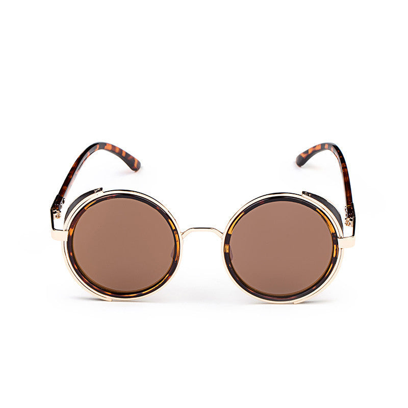 Steampunk Retro Coating Mens Vintage Round Sunglasses Men Women Brand - CelebritystyleFashion.com.au online clothing shop australia