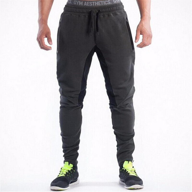 Men Long Pants Cotton Men's Gasp Workout Fitness Pants Casual Sweatpants Jogger Pants Skinny Trousers - CelebritystyleFashion.com.au online clothing shop australia