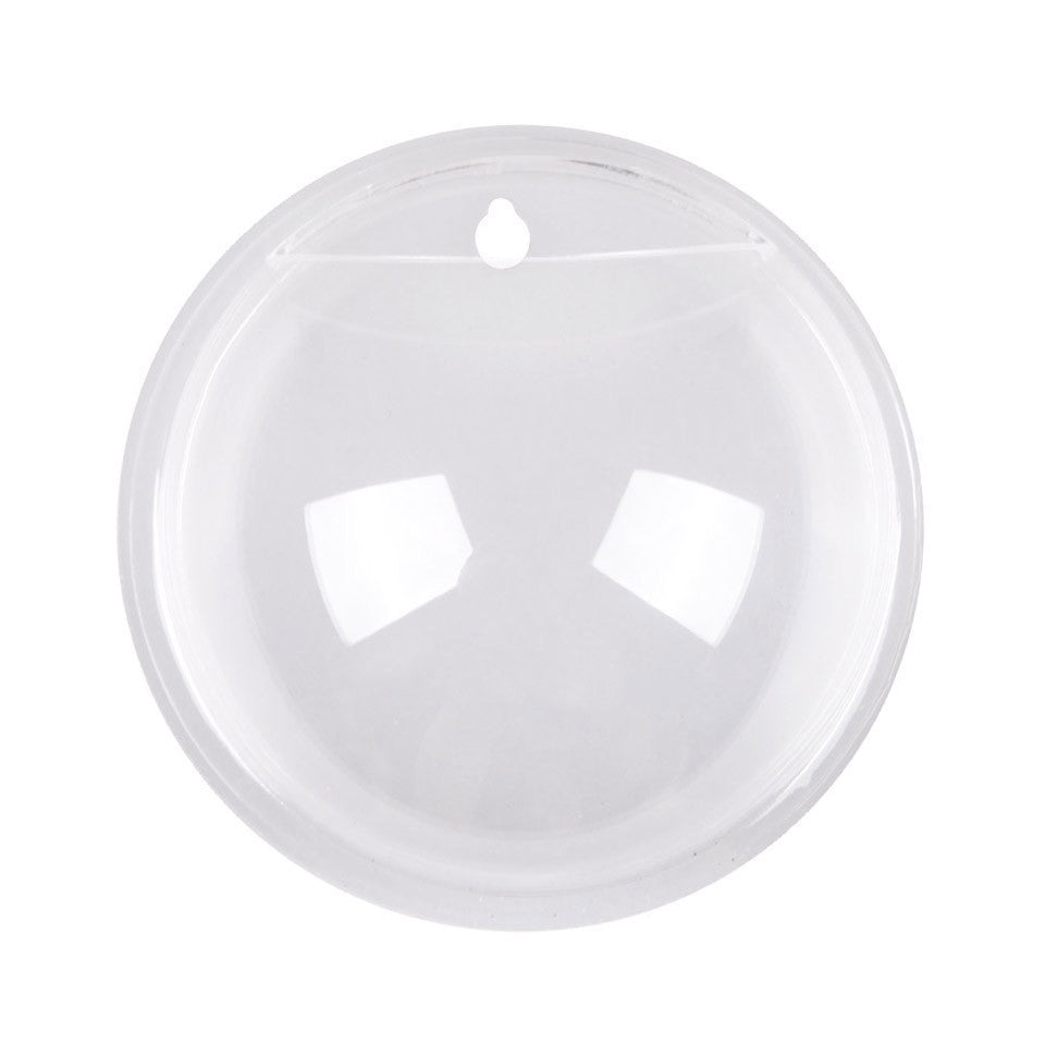 Acrylic Transparent Wall Plant Hanging Vase Wall Aquarium Bowl Fish Tank Aquarium Home Decoration Plant Pot-Dollar Bargains Online Shopping Australia