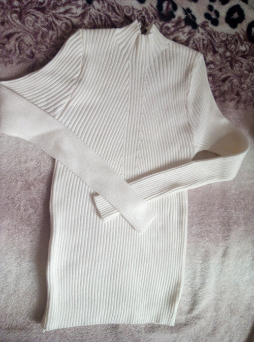 Women's turtleneck knitted sweaters 6 colors one size sweater women pull femme turtleneck sweater women - CelebritystyleFashion.com.au online clothing shop australia