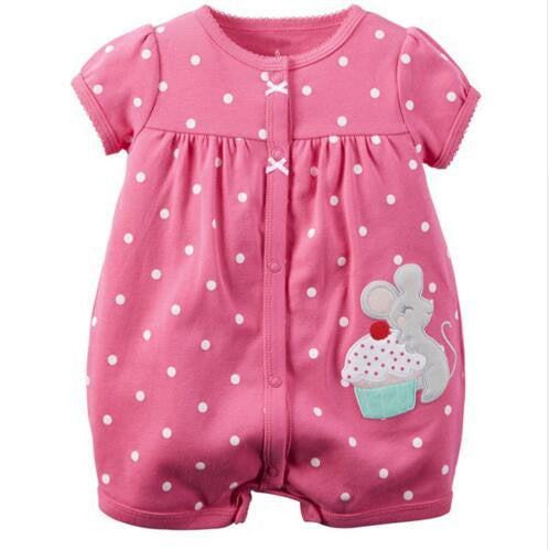 Summer Baby Girl Clothes Kid Jumpsuit Baby Boy Body Suit Clothing Short Sleeve Romper - CelebritystyleFashion.com.au online clothing shop australia