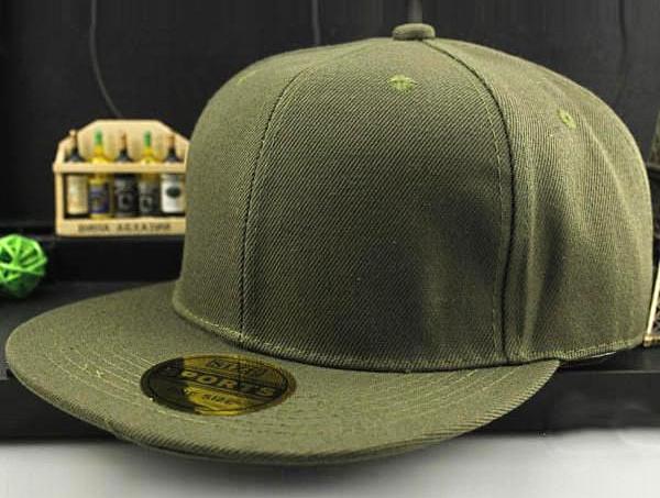 Snapback Cap Colors Unisex Plain Baseball Cap Hip-Hop Adjustable eaked Hat Visor-Dollar Bargains Online Shopping Australia