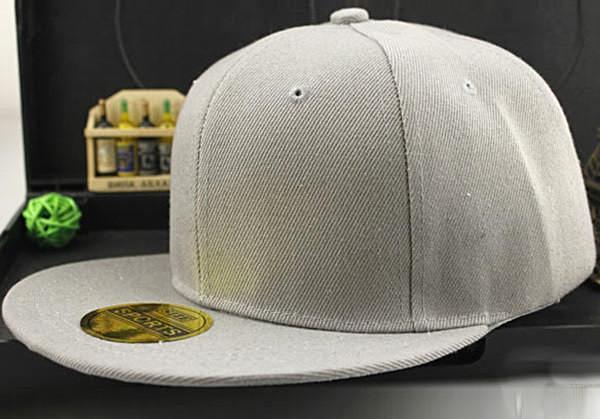 Snapback Cap Colors Unisex Plain Baseball Cap Hip-Hop Adjustable eaked Hat Visor-Dollar Bargains Online Shopping Australia