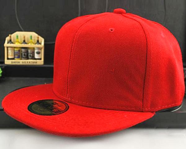 Snapback Cap Colors Unisex Plain Baseball Cap Hip-Hop Adjustable eaked Hat Visor-Dollar Bargains Online Shopping Australia