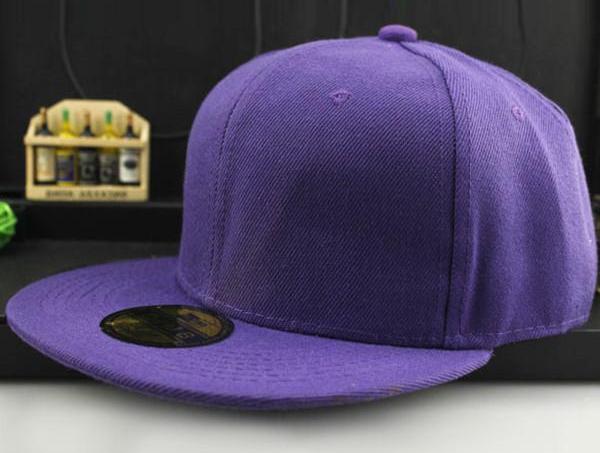 Snapback Cap Colors Unisex Plain Baseball Cap Hip-Hop Adjustable eaked Hat Visor-Dollar Bargains Online Shopping Australia