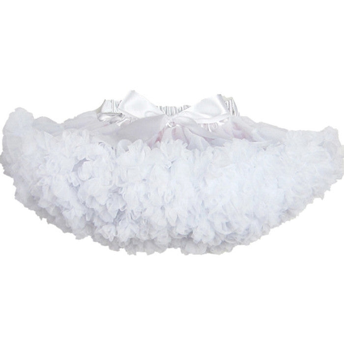 Girls Fluffy 2-18 Years Chiffon Pettiskirt Solid Colors tutu skirts girl Dance Skirt Christmas Tulle Petticoat - CelebritystyleFashion.com.au online clothing shop australia