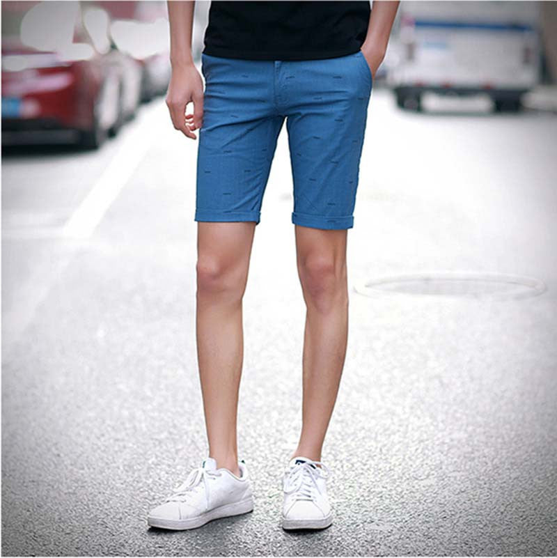 mens shorts print casual Men's shorts fashion cotton shorts homme shorts khaki white green-Dollar Bargains Online Shopping Australia