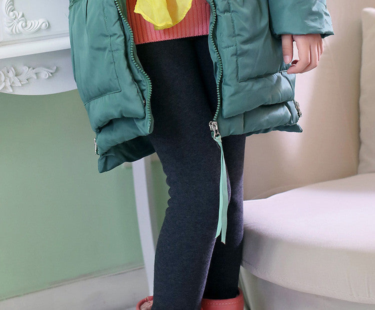 Winter Autumn Thick Warm Girls Leggings kids Pants Children Clothing Flower Butterfly childrens Pants - CelebritystyleFashion.com.au online clothing shop australia