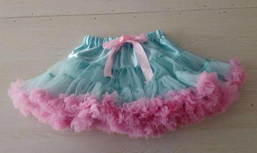 Fashion Fluffy Chiffon Pettiskirts tutu Baby Girls Skirts Princess skirt dance wear Party clothes 12M-10T - CelebritystyleFashion.com.au online clothing shop australia