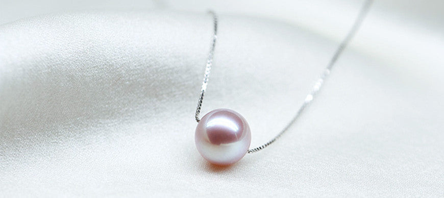 Single Pearl Necklace, 925 Sterling Silver & 6-7MM Natural Pearl Choker Necklace, June Birthstone Bridesmaids Gifts JANE - CelebritystyleFashion.com.au online clothing shop australia