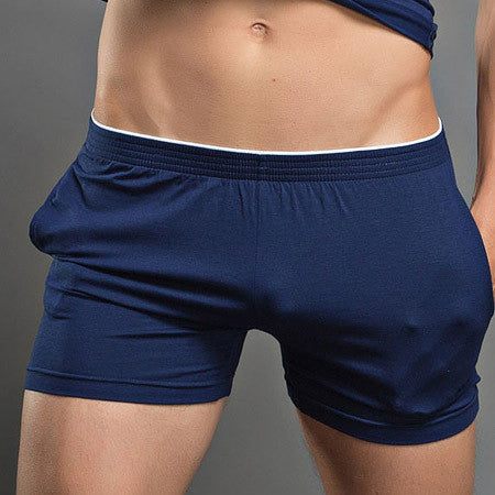 Men's Underwear Boxer Trunks Cotton High Quality Men Underwear Shorts Brand Gay Penis Pouch WJ Man Boxers Home Sleepwear - CelebritystyleFashion.com.au online clothing shop australia