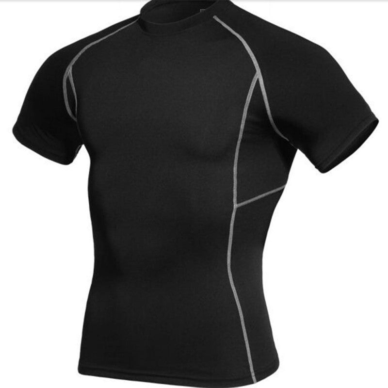 Mens Tops Compression Shirt Base Layer Short Sleeve T-Shirts - CelebritystyleFashion.com.au online clothing shop australia