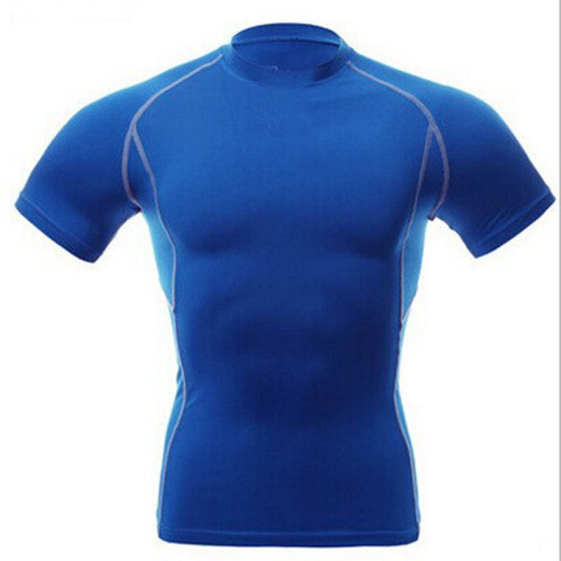 Mens Tops Compression Shirt Base Layer Short Sleeve T-Shirts - CelebritystyleFashion.com.au online clothing shop australia