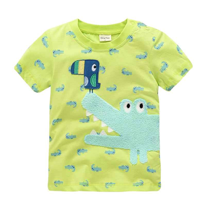 VIDMID 1-10Y Children's T shirt boys t-shirt Baby Clothing Little boy Summer shirt Tees Designer Cotton Cartoon Dinosaur brand - CelebritystyleFashion.com.au online clothing shop australia
