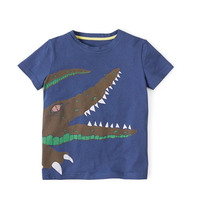 VIDMID 1-10Y Children's T shirt boys t-shirt Baby Clothing Little boy Summer shirt Tees Designer Cotton Cartoon Dinosaur brand - CelebritystyleFashion.com.au online clothing shop australia