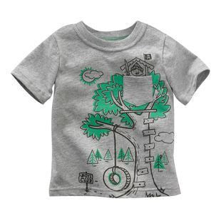 VIDMID 1-10Y Children's T shirt boys t-shirt Baby Clothing Little boy Summer shirt Tees Designer Cotton Cartoon Dinosaur brand - CelebritystyleFashion.com.au online clothing shop australia