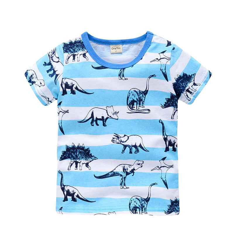 VIDMID 1-10Y Children's T shirt boys t-shirt Baby Clothing Little boy Summer shirt Tees Designer Cotton Cartoon Dinosaur brand - CelebritystyleFashion.com.au online clothing shop australia