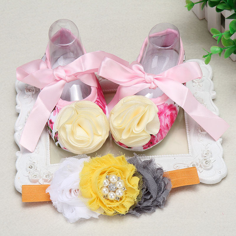 Ivory newborn Booties christening shoes for baby girl infant rhinestones first walker baby shoes ballerina; girls baptism set - CelebritystyleFashion.com.au online clothing shop australia