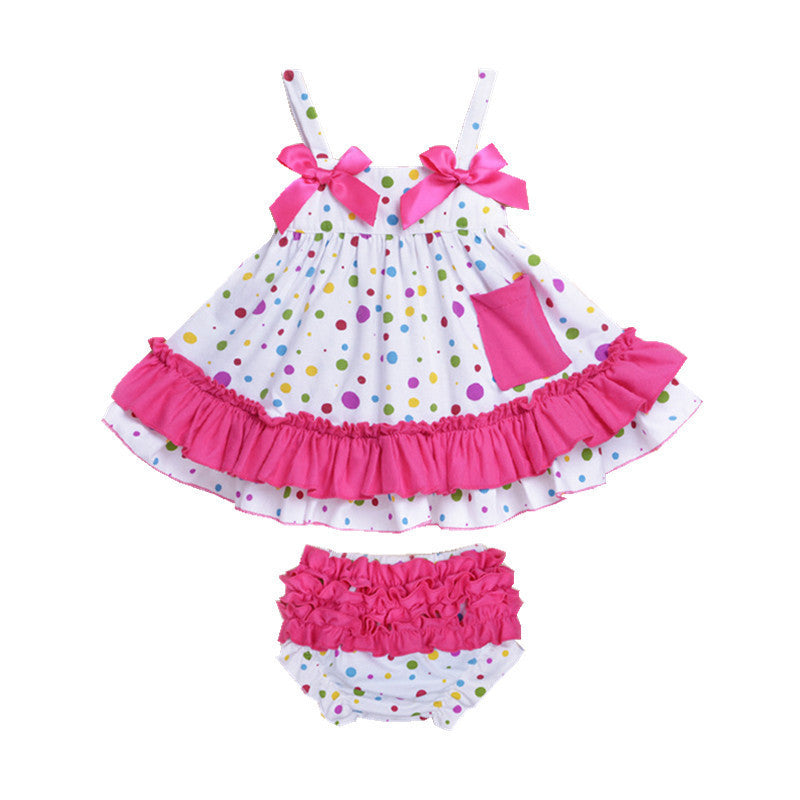 Baby Girl Clothes Dress Newborn Baby Girl Clothing Baby Body suits Sling Bat Roupas Body Bebes Next Baby Dress Set 2Pcs/set - CelebritystyleFashion.com.au online clothing shop australia