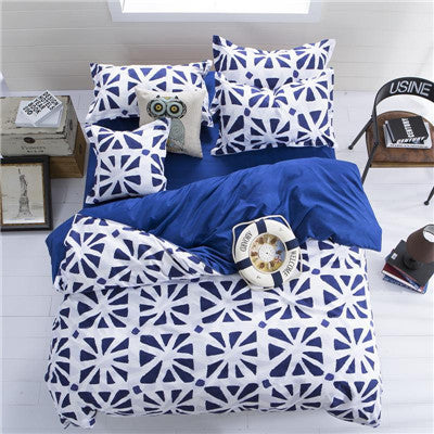 bedding set Autumn style duvet cover twin Full Queen Nordic style bedding bed linen flat sheet +duvet cover bedclothes clear out-Dollar Bargains Online Shopping Australia