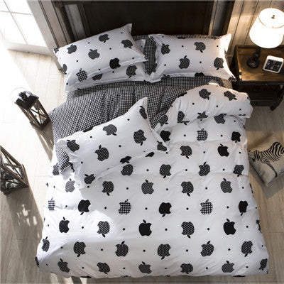 bedding set Autumn style duvet cover twin Full Queen Nordic style bedding bed linen flat sheet +duvet cover bedclothes clear out-Dollar Bargains Online Shopping Australia