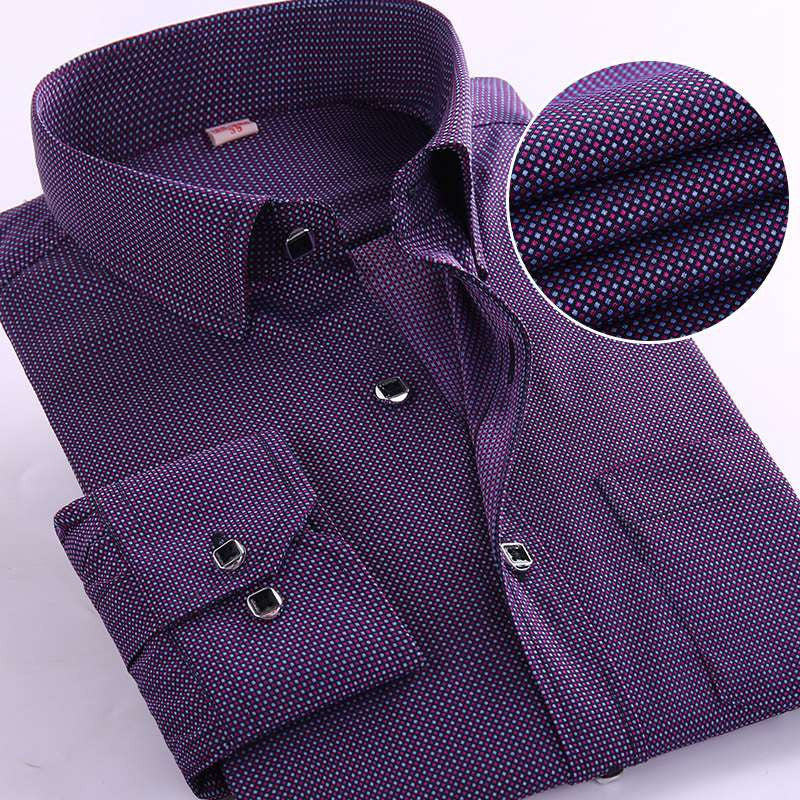 Plus 5XL 6XL Autumn New Men Striped Dress Shirts Formal Fashion Long Sleeve Brand Business Men Casual Shirts Regular Fit - CelebritystyleFashion.com.au online clothing shop australia