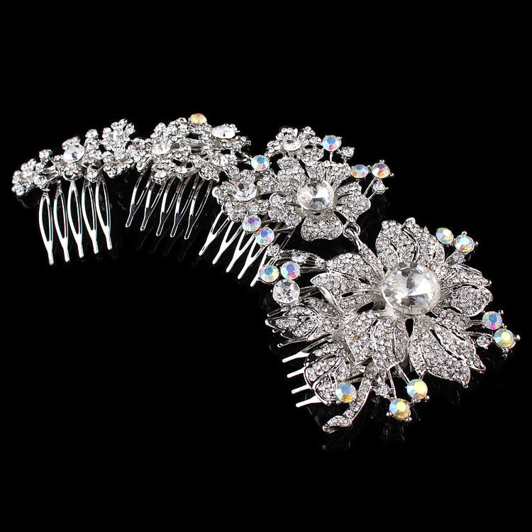 Tiara Noiva Winsome Wedding Hair Comb Bridal Accessories Vintage Comb, Rhinestone White, Side Tiara, Crystals - CelebritystyleFashion.com.au online clothing shop australia