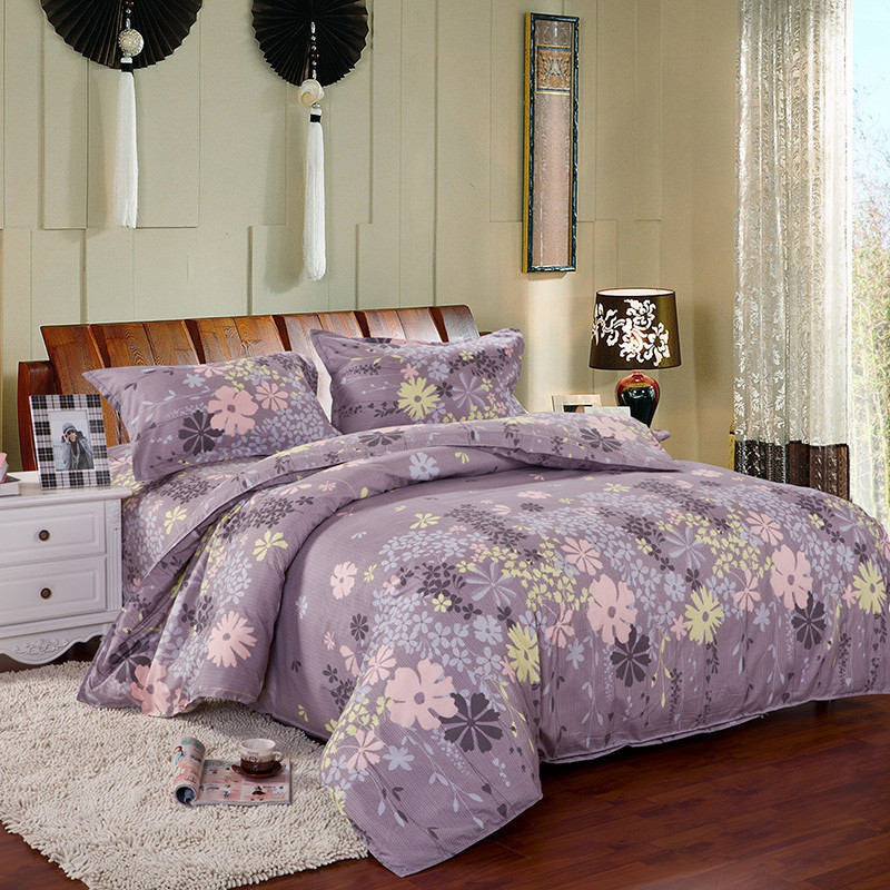 Summer bedding set Full/Queen/King size bed set duvet cover set reactive printed bed linen flat sheet bedclothes.-Dollar Bargains Online Shopping Australia