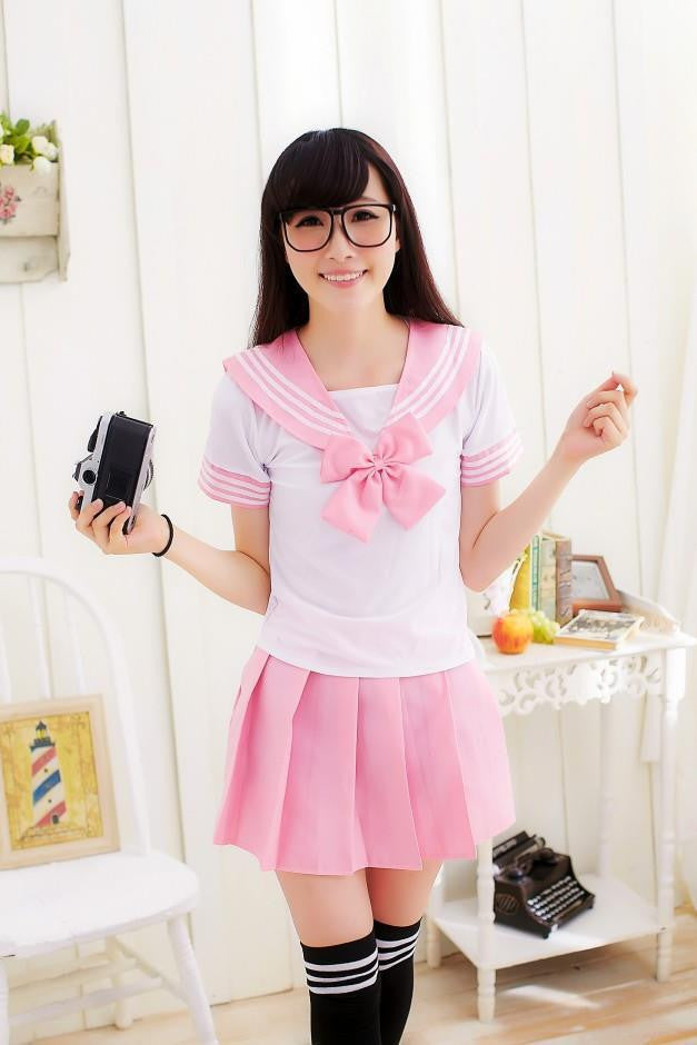 Japanese School Uniform - Newest Sexy Sailor Costumes 7 COLORS Anime Girls Dress Cosplay Costume - CelebritystyleFashion.com.au online clothing shop australia